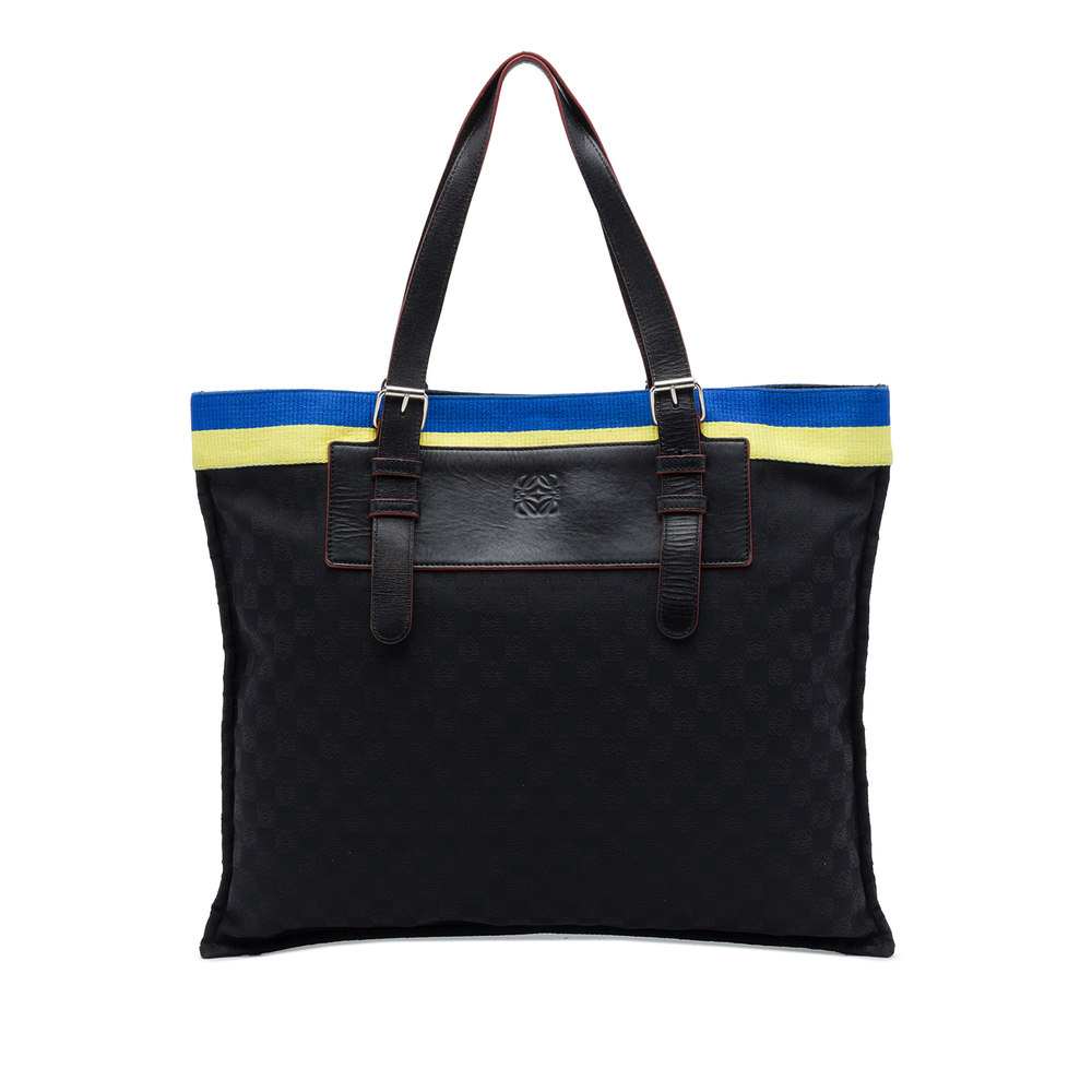 Pre-Loved LOEWE Anagram Canvas Tote